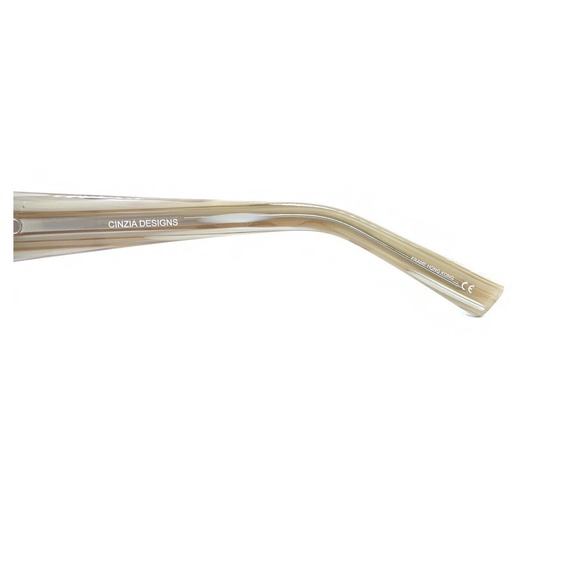 Cinzia Designs Luxe B Olive Green Brown Sunglasses Brown Lens 57-15 125 Women - Picture 15 of 16